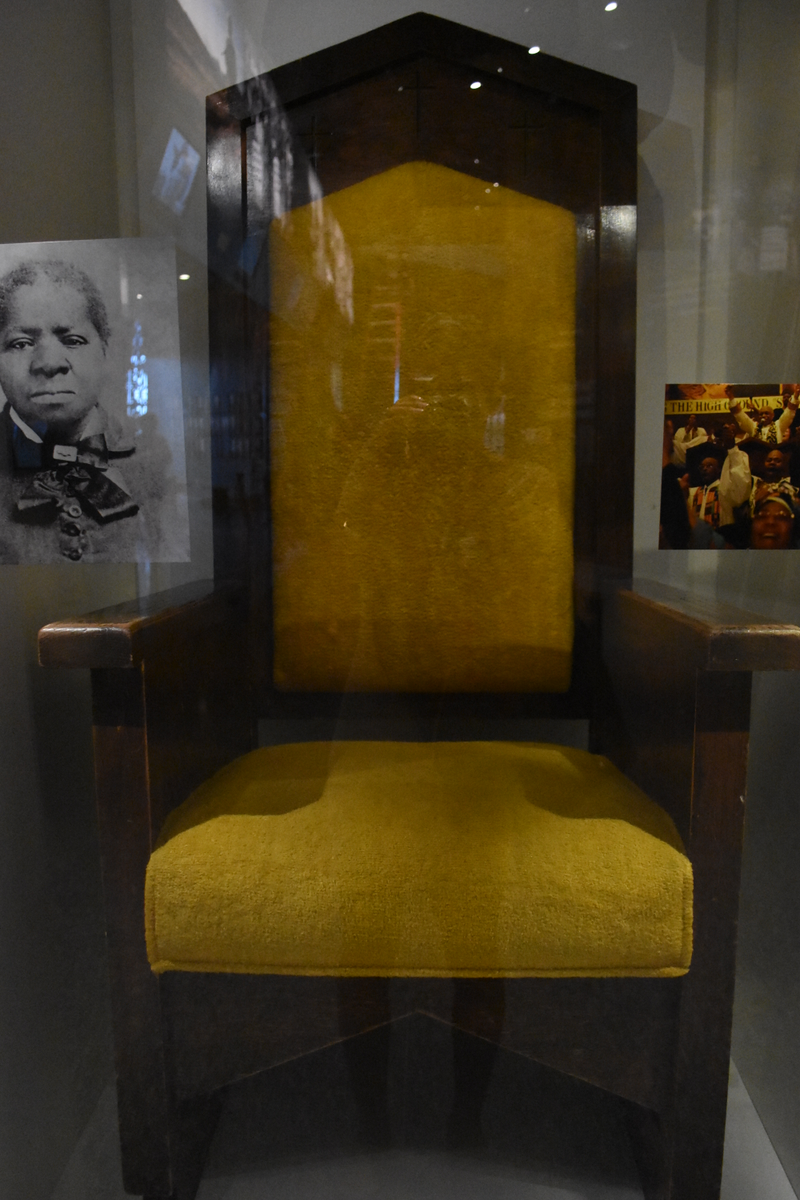 Pastorās chair from the First African Methodist Church of Los AngelesVeronica Graves/The Root